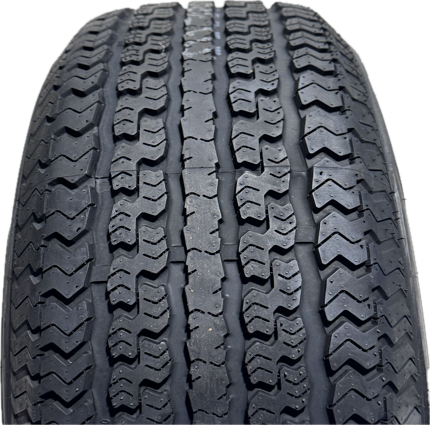 ST 175/80R13 Load Range D Grandforce Radial Trailer Tire on Mod Wheel 5x4.5 Lug
