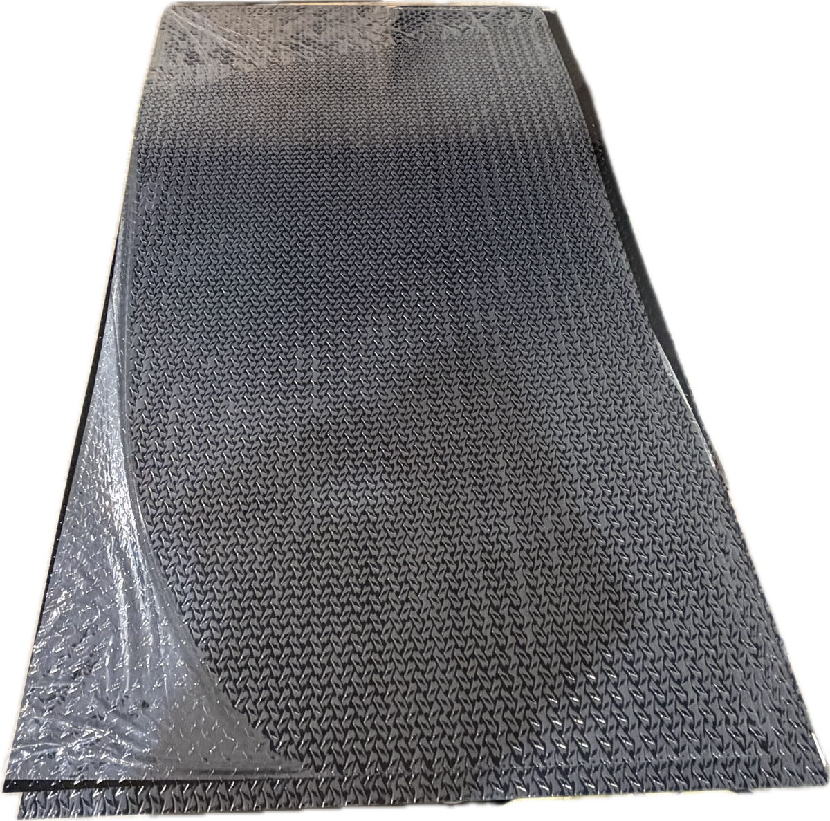 Black Aluminum Diamond Plate .025"x4'x8'