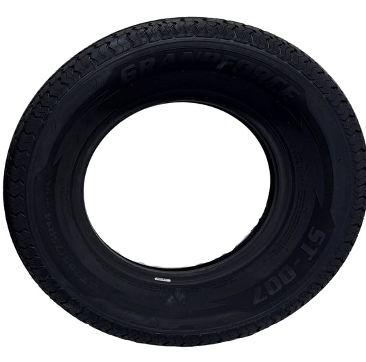 ST 205/75R14 Load Range D Grandforce Tire Only