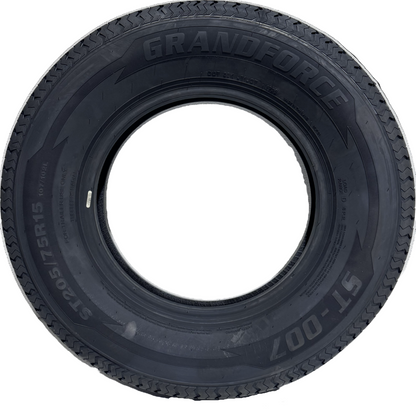 ST 205/75R15 Load Range D Grandforce Tire Only