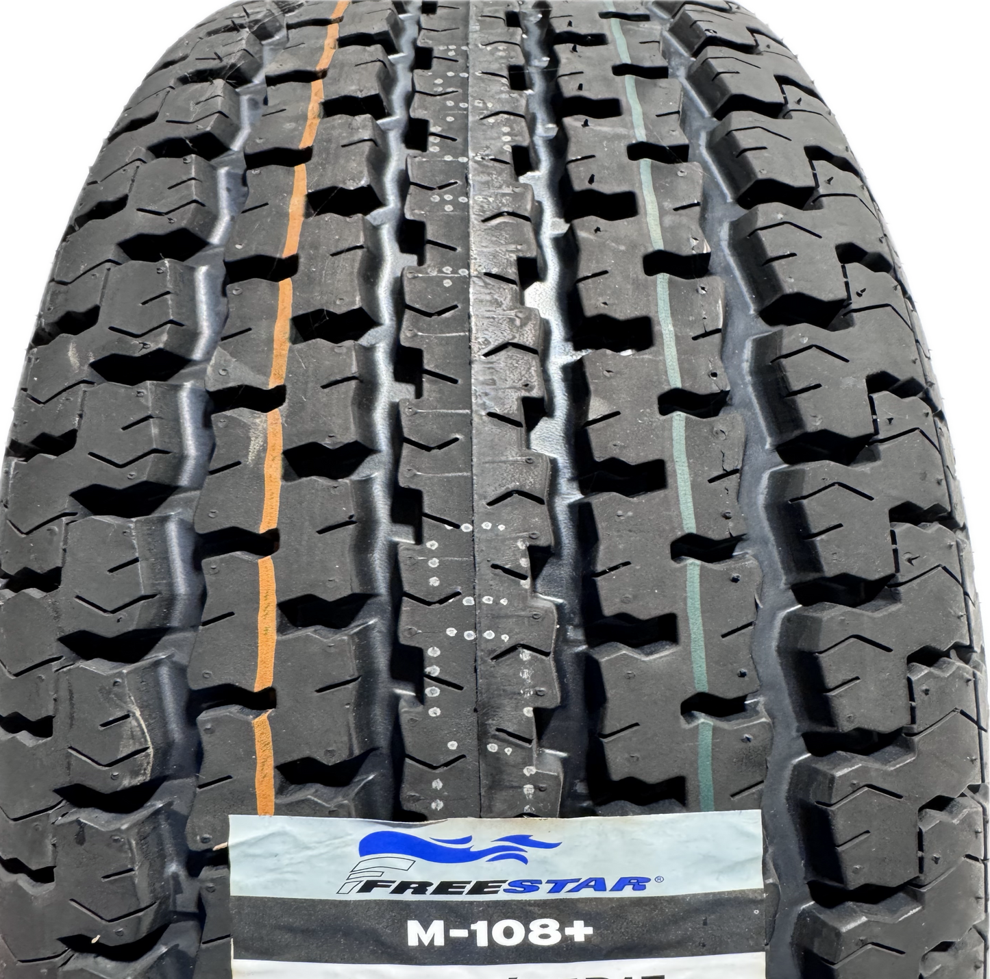 ST 205/75R14 Load Range D Grandforce Radial Trailer Tire on Mod Wheel 5x4.5 Lug