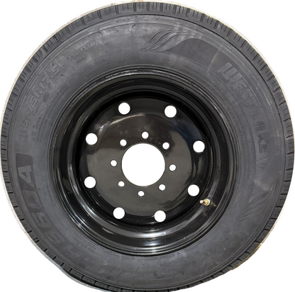 215/75R17.5 Load Range J Westlake Trailer Tire on Steel Wheel 8 x 6.5 Lug