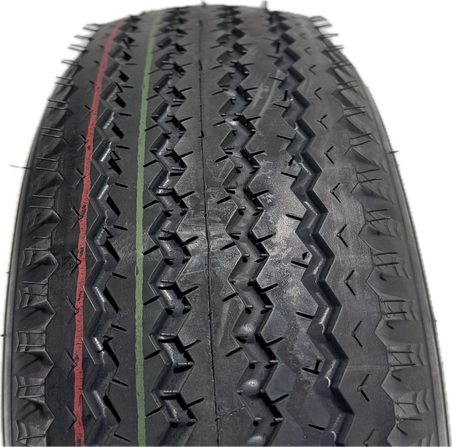 4.80 - 12 Load Range C Loadstar Radial Trailer Tire on Mod Wheel 5x4.5 Lug