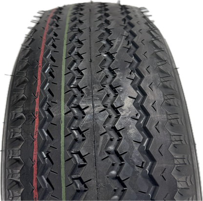 4.80 - 12 Load Range C Loadstar Radial Trailer Tire on Mod Wheel 5x4.5 Lug