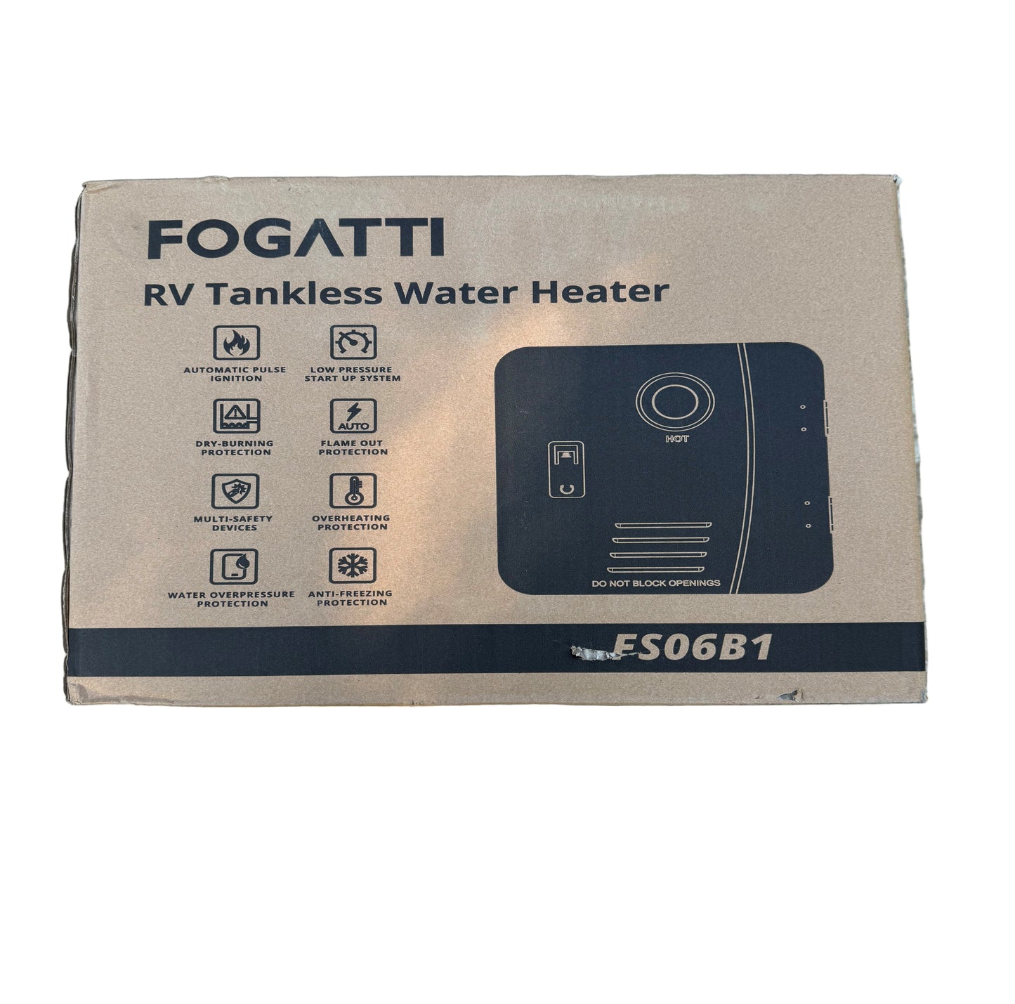 Fogatti Tankless Water Heater