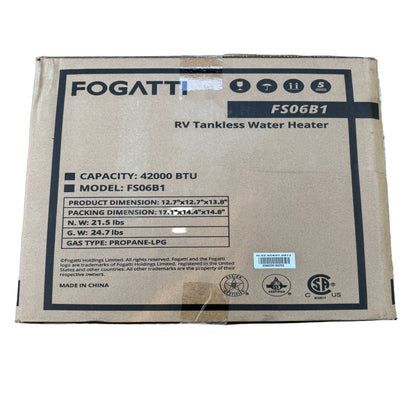Fogatti Tankless Water Heater