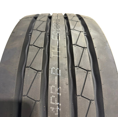ST 235/85R16 8x6.5 Lug Load Range G  Grandforce Radial Trailer Tire on Mod Wheel